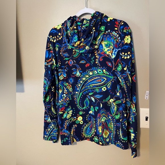 Polo Ralph Lauren Men’s Paisley Jersey Hooded Long Sleeve NWT - Picture 7 of 8